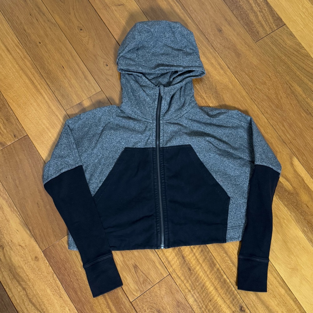 Lululemon Cropped Zip up Hoodie - Colorblock